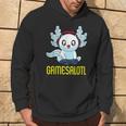 Gamesalotl Gamesolotl Gamer Gaming Axolotl Playsalotl Kapuzenpullover Lebensstil