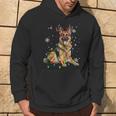 German Shepherd Christmas Tree Lighting Pyjamas Dog Lover Christmas Kapuzenpullover Lebensstil