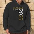 Graduation Master Est 2025 Outfit Golden Motif Outfit Fun Kapuzenpullover Lebensstil