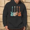 Guitarra Eléctrica Retro Bajo Guitarra Guitarra Banda De Música Rock Sudadera Estilo de vida