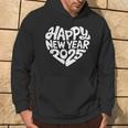 Happy New Year 2025 Heart Happy New Year New Year Kapuzenpullover Lebensstil