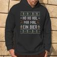 Ho Ho Hol Mir Mal Ein Bier Christmas Kapuzenpullover Lebensstil