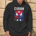 Hombre De Boxeo De Cuba Con Guantes Y Bandera Cubana Sudadera Estilo de vida