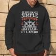 Humour Bateau Capitaine Marin Bateaux Bateau Sweat à capuche Lifestyle
