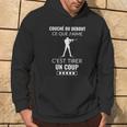 Humour Biathlon Sport D'hiver Cadeau Blague Skieur Montagne Sweat à capuche Lifestyle