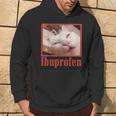 Ibuprofen Cat Meme Kapuzenpullover Lebensstil