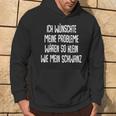 Ich Wünschte Meine Probleme Wären So Klein Wie Mein Schwanz Kapuzenpullover Lebensstil