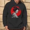 Impresionante Geisha Samurai Pintura Japonesa Tradicional A Sudadera Estilo de vida