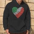 Italy Flag Heart Of Passion For Italy Kapuzenpullover Lebensstil