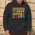 Januar 1979 Lustige Geschenke 46 Geburtstag Kapuzenpullover Lebensstil