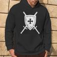 Knight Costume Knight Costume Shield Sword Kapuzenpullover Lebensstil