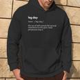 Leg Day Definition Funda Para Bomba De Gimnasio De Gran Tamaño Para Hombre Sudadera Estilo de vida