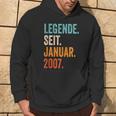 Legend Since January 2007 17 Years Kapuzenpullover Lebensstil