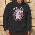 Lindo Unicornio De Boxeo Sudadera Estilo de vida