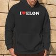 I Love Elon Kapuzenpullover Lebensstil