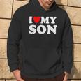 I Love My Son Heart Kapuzenpullover Lebensstil