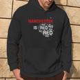 Manchester Is Red United Football Fans Slogan Kapuzenpullover Lebensstil