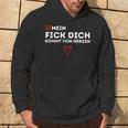 Mein Fick Dich Kommton Herzen Humour Sarcasm Kapuzenpullover Lebensstil