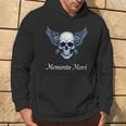 Memento Mori Gothic Skull & Wings Kapuzenpullover Lebensstil