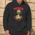 Merry Chrisssstmas Snake Cute Snake Christmas Kapuzenpullover Lebensstil