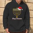 Merry Christmas Jewish Christmas Hanukkah Holiday Kapuzenpullover Lebensstil