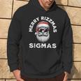 Merry Rizzmas Sigmas Rizz Christmas Santa N Gen Alpha Kapuzenpullover Lebensstil