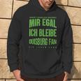 Mir Egal Ich Bleibe Duisburg Fan Football Fan Kapuzenpullover Lebensstil