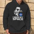 Nasa Logo I Need My Space With Astronaut Kapuzenpullover Lebensstil