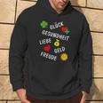 New Year's Eve Birthday New Year Outfit Wishes Lucky Charm Kapuzenpullover Lebensstil