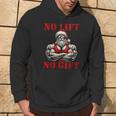 No Lift No Fitness Santa Muscle Christmas Kapuzenpullover Lebensstil