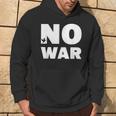 No War Peace No War No War Kapuzenpullover Lebensstil