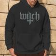 Occult Witch Satan Gothic Grunge Satan Devil Witch Kapuzenpullover Lebensstil