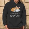 Official Sleep Corgi Dog Sleeping Chilling Dog Kapuzenpullover Lebensstil