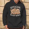 Official Sleep Pomeranian Dog With Puppy Kapuzenpullover Lebensstil