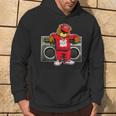Oso Hip Hop Aniversario Graffiti Boombox De Hip Hop Sudadera Estilo de vida