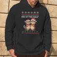 Her Otter Half His Otter Half Christmas Ugly Sweater Couple Kapuzenpullover Lebensstil