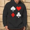 Playing Cards Skat Card Game Poker Costume Carnival Fancy Dress Kapuzenpullover Lebensstil