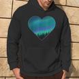 Polar Lights Heart Northern Lights Aurora Borealis Kapuzenpullover Lebensstil