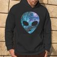 Psychedelic Alien Head Cosmic Galaxy Trippy Outer Space Kapuzenpullover Lebensstil