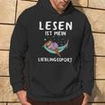 Reading Books Chain Reader Bookworm Book Lovers Saying Kapuzenpullover Lebensstil