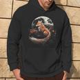 Renard Rouge Clair De Lune Japonais Sakura Fleur De Cerisier Sweat à capuche Lifestyle