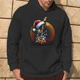 Rock & Roll Santa Guitar Guitar Christmas Kapuzenpullover Lebensstil