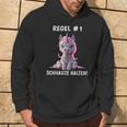 Rule 1 Snout Unicorn Sarcasm Kapuzenpullover Lebensstil