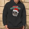 Sad Hamster With Christmas Wishes Kapuzenpullover Lebensstil