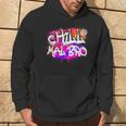 Saying Chill Mal Bro Graffiti S Kapuzenpullover Lebensstil