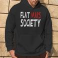 Société De La Terre Plate Sarcastique Sweat à capuche Lifestyle