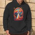 Space Travel With Space Shuttle Rocket Astronaut Dream Kapuzenpullover Lebensstil