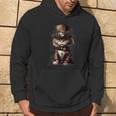 Steam Punk Portrait Cat Kitten Steampunk Sci-Fi Character Kapuzenpullover Lebensstil