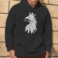 Sweden Flag Griffin Crest Kapuzenpullover Lebensstil