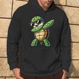 Turtle Dabbing Turtle With Toad Motif Kapuzenpullover Lebensstil